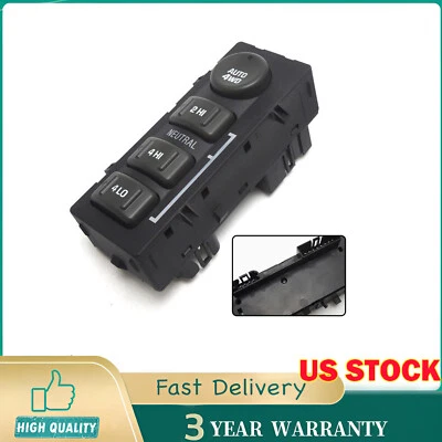 4 Wheel Drive Switch For Cadillac Escalade Chevrolet Silverado 1500 Tahoe GMC Foto 1 de 4