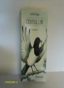 Criminal Law By J. C. Smith, Brian Hogan. 9780406003133 - Imagen 1 de 1