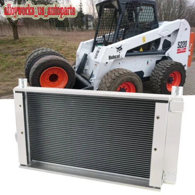 USA 4-Row Radiator For Bobcat S300 T320 T250 S250 S220 T300 A300 6737650 6684367 - Image 1 of 4