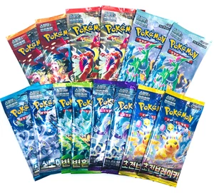 14 Pack Pokemon TCG Korean Booster Packs Variety Set Karten Konvolut Sammlung - Bild 1 von 8