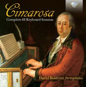 CIMAROSA Complete 88 Keyboard Sonatas / David Boldrini fortepiano 2CD NEW SEALED - Foto 1 di 2