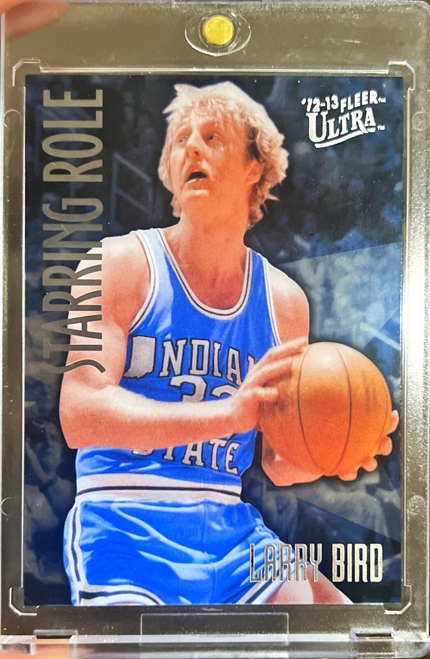 2012-13 Fleer Retro Larry Bird Starring Role Acetate Insert Card #1 SP - Image 1 of 1