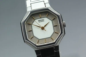 Orologio Donna Vintage1982 [N MINT] SEIKO EXceline 1221-5040 Quarzo Bicolore GIAPPONE - Foto 1 di 10