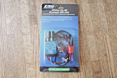 E-Flite EFLA1040B 40-Amp Pro Switch-Mode BEC Brushless ESC (V2) - Image 1 of 4
