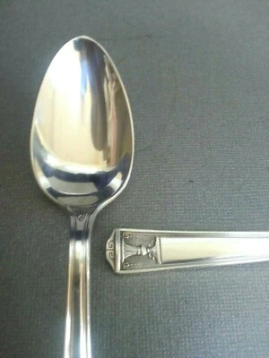 2 Holmes & Edwards IS CENTURY 1923 Silverplate 6 1/4" TEASPOONS Silverware - Image 1 of 4