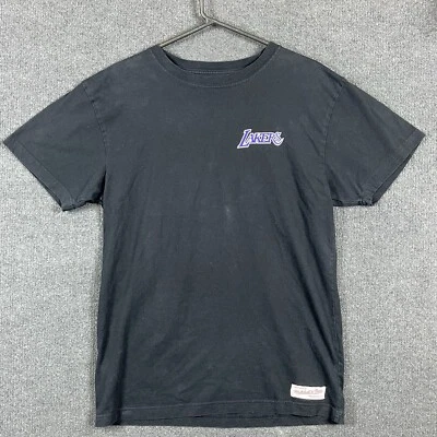 Mitchell & Ness Los Angeles Lakers Mens T-Shirt Size L Black Traditional Fit - image 1 of 4