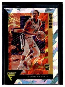 2020-21 Panini Flux Silver Cracked Ice Prizm #219 Devin Vassell RC Fanatics - Picture 1 of 2