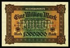 DEUTSCHLAND. 1 Million Mark 1923. 85a. UNC-.