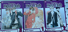 Ouran High School Host Club Vol 1-3 Shojo Beat Manga Out of Print OOP English