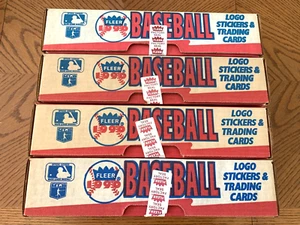 4 boxes - Fleer 1990 Baseball Trading Card Set 672 Cards and 45 Stickers, Sealed - Picture 1 of 3