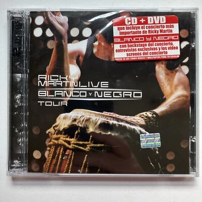 RICKY MARTIN - Live Black & White Tour (+) - CD/DVD - Brand New and Sealed - Image 1 of 2