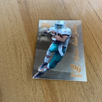 1996  Select Certified RC Karim Abdul-Jabbar #90  Football Miami Dolphins  RC - Image 1 of 2