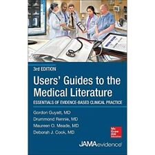 Internetnutzer Ratgeber zum medizinischen Literatur: Essentials of-Taschenbuch NEU guyatt (