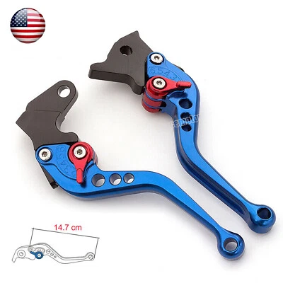 CNC Brake Clutch Levers For Suzuki SV650 600/750 KATANA DL650/V-STROM 2004-2010 - Image 1 of 4