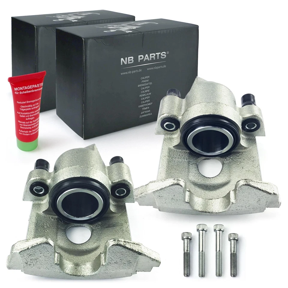 Brake Calipers Set 48mm Front for Seat Ibiza II VW Caddy Golf I II III Passat Vento - Image 1 of 4