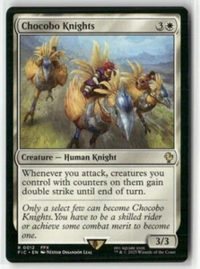 Chocobo Knights 12 NM MTG FINAL FANTASY Commander Magic - Picture 1 of 2