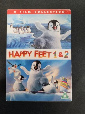 Happy Feet 1 & 2 (DVD) Two film collection, new and sealed. - Image 1 of 4