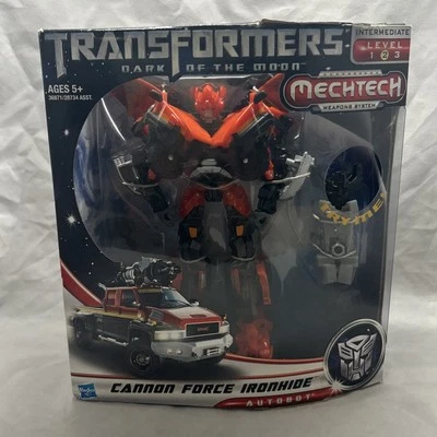 Transformers Dark Moon Canon Force Ironhide Mechtech Voyager Class 2011 NIB - Image 1 of 4