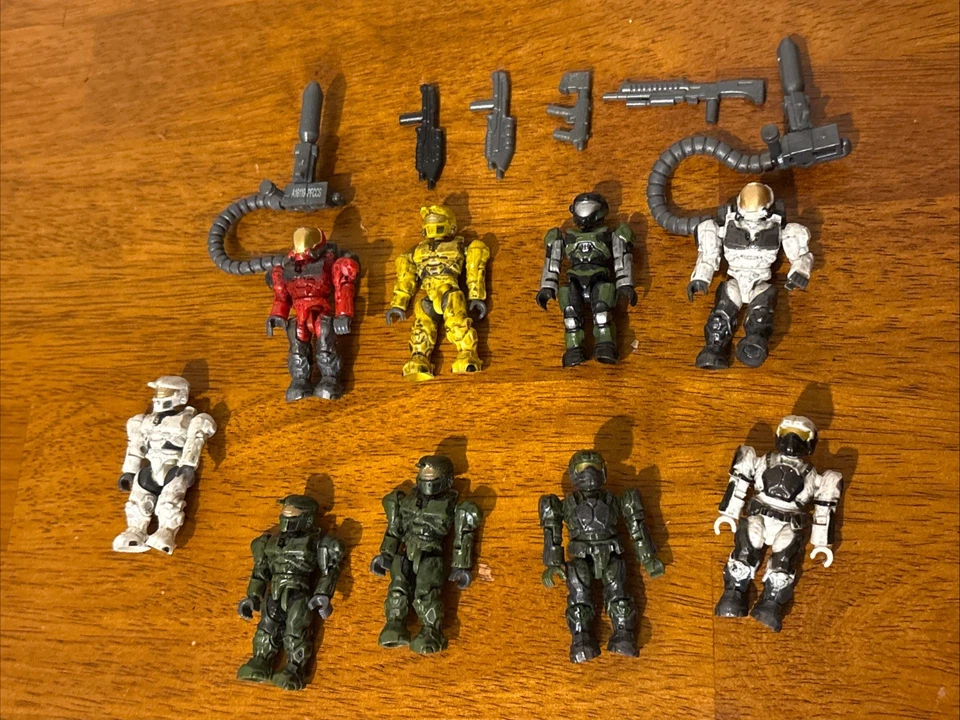 Lote de bonecos Mega Construx Halo UNSC e acessórios! - Imagem 1 de 1