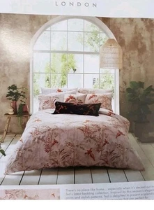 NEW TED BAKER Rhapsody Double Duvet Cover And 2 Pillowcases Rrp£140 - Picture 1 of 4