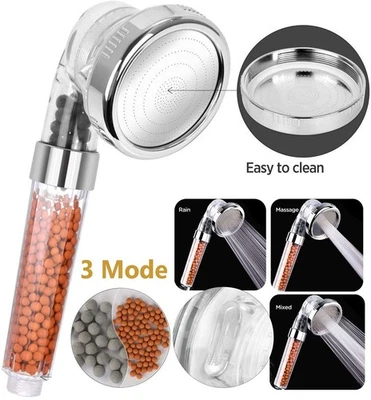 Duschkopf Brausekopf Duschbrause Wassersparend Wassersparend Filter Kraftvoll DE - Bild 1 von 4