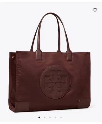 Bolso de Mano Tory Burch Tempranillo (Vino) Ella. ¡NUEVO CON ETIQUETAS! Foto 1 de 4