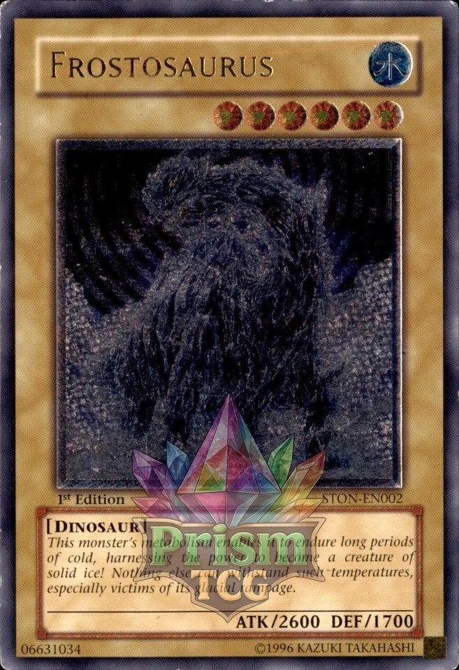 Frostosaurus (UTR) Ultimate Rare LP STON-EN002 Yu-Gi-Oh - Image 1 of 1