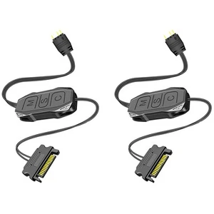 2Pcs 5V 3Pin ARGB Controller SATA RGB Controller 3PIN Hub for Computer Cpu3549 - Afbeelding 1 van 6