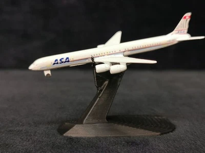 Aviones diecast coleccionables ASA Airlines Douglas DC-8 Schabak escala 1:600 Foto 1 de 4