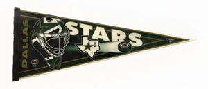 Vtg Dallas Stars Pennant Felt 30 x 12 in Plastic WinCraft - Picture 1 of 1