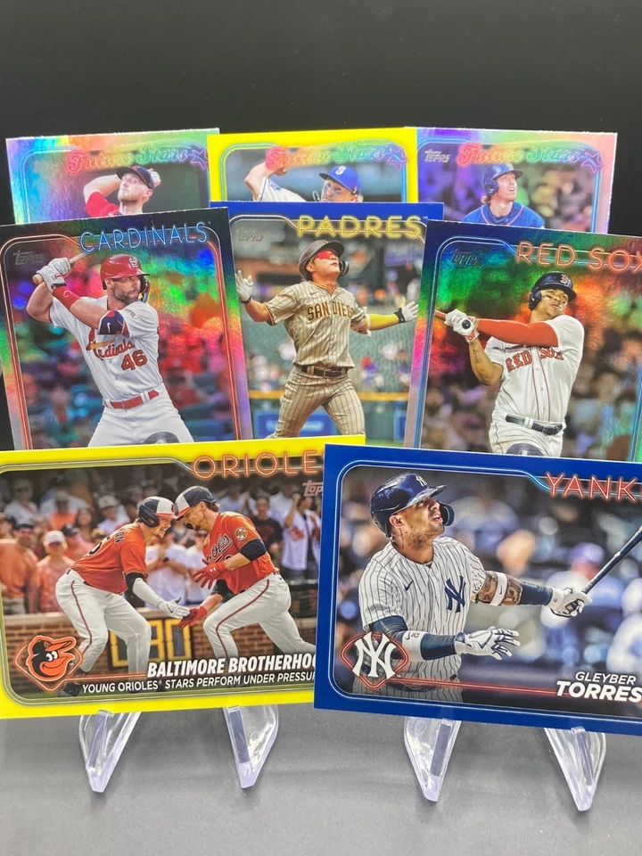 2024 Topps Baseball - Blue, Yellow,  Rainbow, Future Stars - Combine Shipping!! - Image 1 of 1