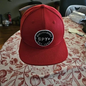 Bel cappello vintage SPY + berretto ottica rosso cool logo - Foto 1 di 8
