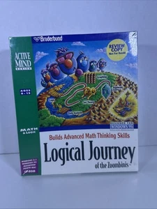 Logical Journey of the Zoombinis CD Software 1996 Win Mac New! Review Copy Rare - Picture 1 of 7