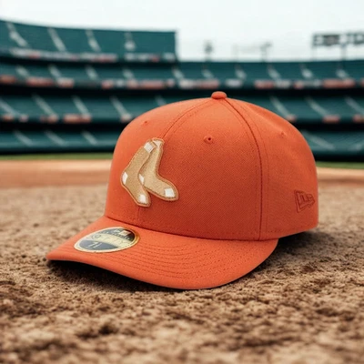 Boston Red Sox New Era Green Collection Low Profile 59FIFTY Fitted Hat Sz. 8 - Image 1 of 4