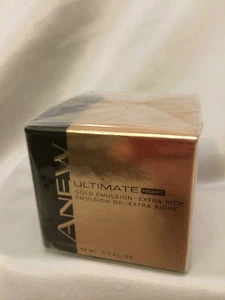 Avon Anew Ultimate Gold Emulsion Extra Rich - Original - New/Sealed in Box!! - Picture 1 of 1