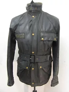 VINTAGE 70'S BELSTAFF TRIALMASTER SHORT WAXED MOTORRAD TRIAL JACKET SIZE XS - Bild 1 von 19