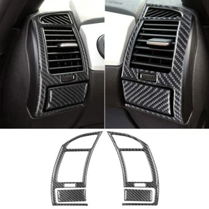 4×Carbon Fiber Side Air Vent Outlet Panel Cover Trim For BMW Z4 E85 E86 2003-08 - Picture 1 of 9