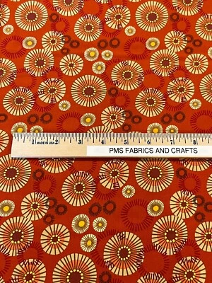 MODA Forest Frolic 100% algodón mediano tela por yarda tono naranja 48743 18 otoño Foto 1 de 4