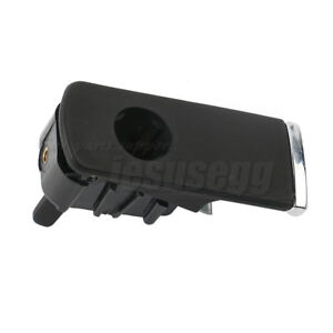 Black Glove Box Lock Lid Handle With Lock Hole For Audi A4 8E B6 B7