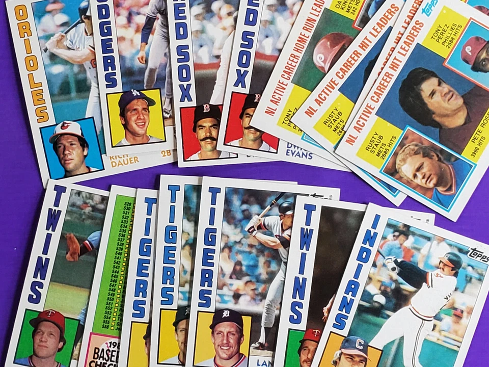 1984 TOPPS BASEBALL TRADING CARDS YOU PICK 50% OFF 2+ 637-792 AND TRADED - Image 1 of 1