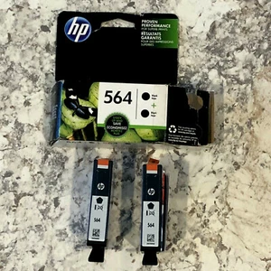 HP C2P51FN140  Black Ink Cartridges - 2 Pack Exp 07/2020 Open Box Free Shipping - Picture 1 of 10