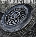 16&quot; Swamper Alloy Wheels Fits Peugeot Boxer 5x130 Maxi + 235/65/16 Road Tyres