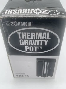 VYBE-25 ZOJIRUSHI BUNN 89 FL Oz / 2.54L THERMAL GRAVITY POT COFFEE THERMO AIRPOT - Picture 1 of 2