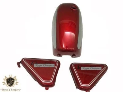 APTO PARA NORTON COMMANDO FASTBACK ROJO Y PLATA CON + PANELES LATERALES Foto 1 de 4