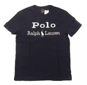 Polo Ralph Lauren Men's Aviator Navy Logo Print Crew-Neck Short Sleeve T-Shirt - Picture 1 of 2