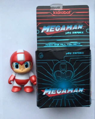 KidRobot MegaMan Mini Series Mega Man Figure Collectible Excellent Condition - Image 1 of 4