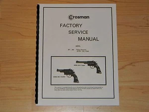 Crosman Models 38T and 38C Pistols Factory Service Manual - #C3 - Picture 1 of 2