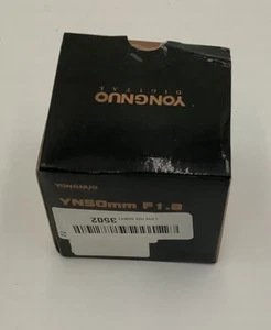 YONGNUO YN50mm F1.8N Standard Prime Lens Aperture Auto Focus For Nikon - Picture 1 of 5