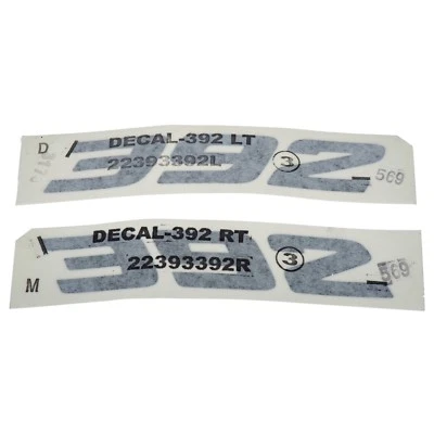 17-23 道奇充电器 DAYTONA 左或右挡泥板 392 贴花贴纸刺绣拖把 — 第 1/4 张图片