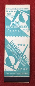 1940 NEW YORK WORLD'S FAIR MATCHBOOK mb99 - Bild 1 von 2